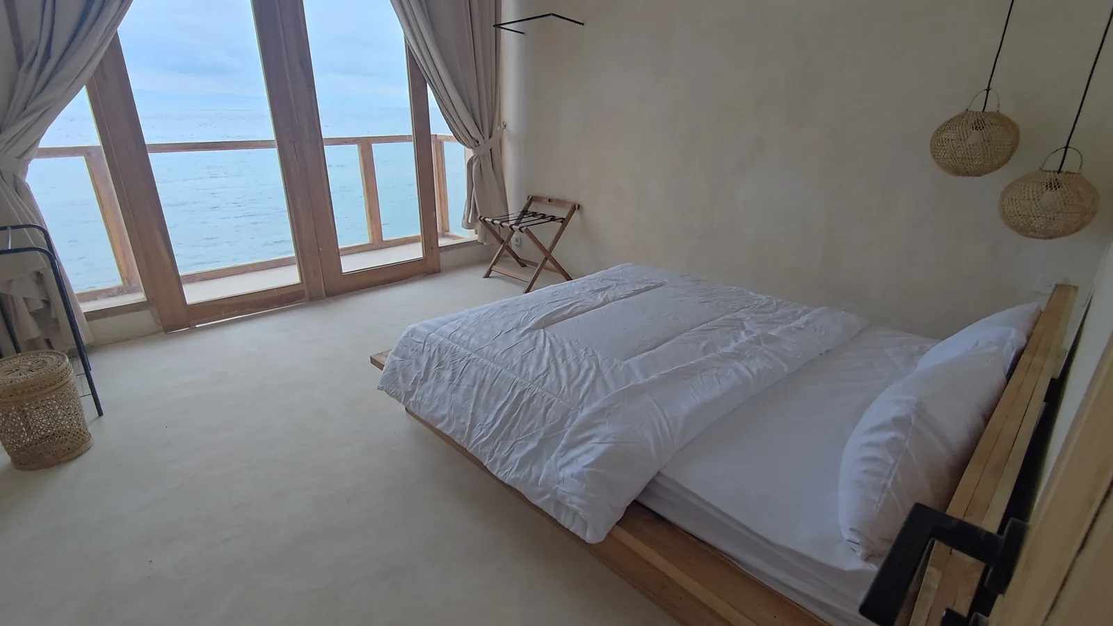 Ocean-view guest room at Noosa Dive Resort